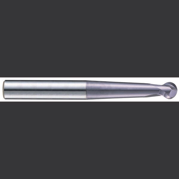 2 Flute Long Length Ball Nose Sphere Type X-Power Carbide, Yg-1 Tool Co, Mfr#: 93410